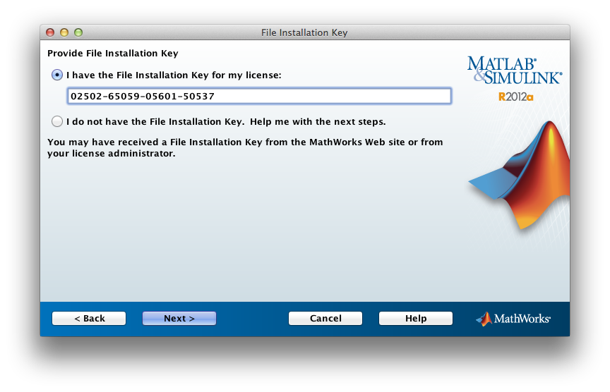 file installation key for matlab r2015b crack